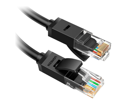 Kabel komputerowy UGREEN Kabel RJ45 NW102 Cat.6 30m czarny